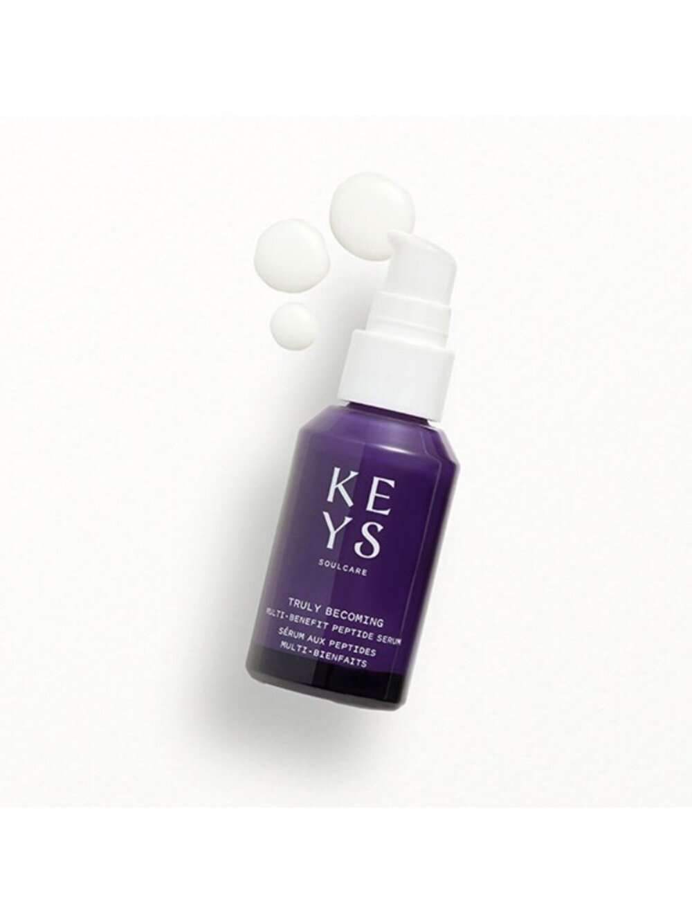 Keys Soulcare Truly Becoming Multi Benefit Peptide Face Serum 1oz New Boxed